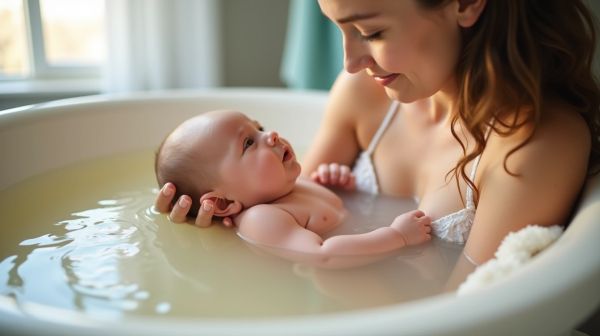 Optimiser le bain thérapeutique bébé pour un moment apaisant