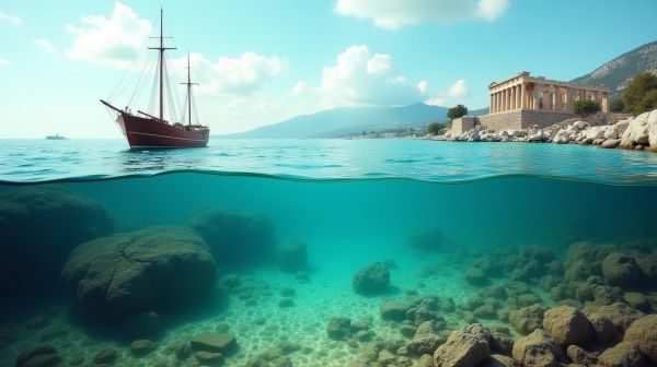 Plongée dans l'univers fantastique en Grèce : Mythes et épaves